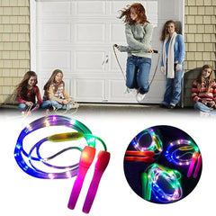 Lighting Jump Skipping Rope – LED Fitness Rope for Kids & Adults, Indoor/Outdoor Training