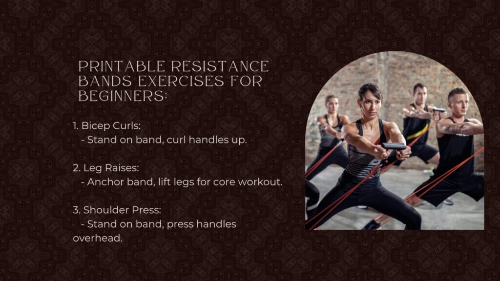 printable resistance band exercises