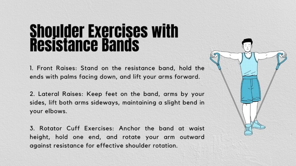 shoulder exercises with resistance bands