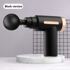 4 In 1 Massage Gun | Deep Tissue Percussion Massager With 4 Attachments | Handheld Electric Body Relaxation Therapy For Pain Relief & Recovery