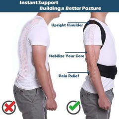 Adjustable Posture Back Belt, Posture Corrector Belt For Men And Women, Back Support And Shoulder Belt